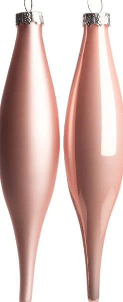 Intratuin kerstbal roze D 7 cm 6 stuks