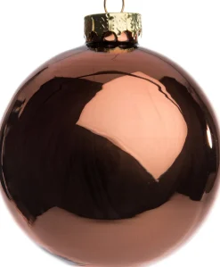 Intratuin kerstbal roze D 8 cm 6 stuks