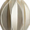 Intratuin kerstbal Scariff pegel crème D 7 H 11 cm