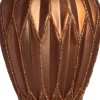 Intratuin kerstbal Scariff pegel rood D 7,5 H 14 cm