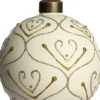 Intratuin kerstbal Skryne wit D 8 cm