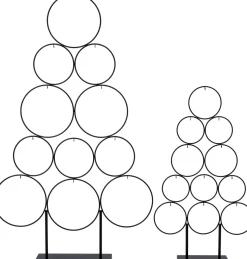Intratuin kerstbal standaard Gera zwart 63 x 14 x 104 cm