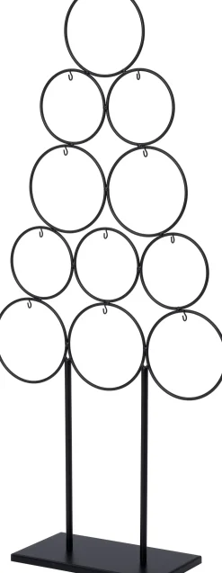 Intratuin kerstbal standaard Gera zwart 63 x 20 x 124 cm