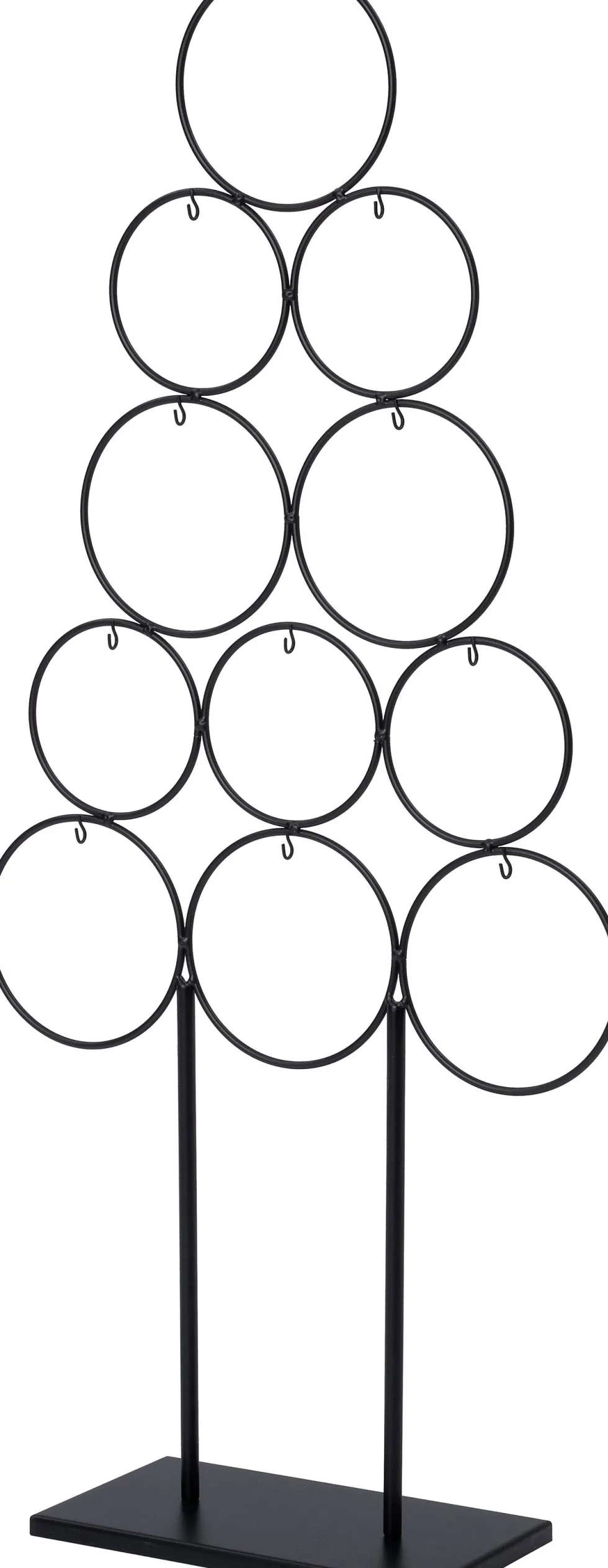 Intratuin kerstbal standaard Gera zwart 63 x 20 x 124 cm