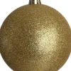 Intratuin kerstbal Stanton goud glitter D 10 cm