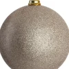 Intratuin kerstbal Stanton roze glitter D 20 cm