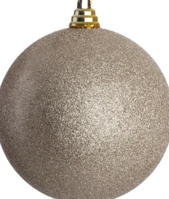 Intratuin kerstbal Stanton roze glitter D 15 cm