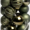 Intratuin kerstbal Tara lichtgroen D 7 cm 50-delig