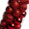 Intratuin kerstbal Tara rood D 7 cm 50-delig