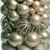 Intratuin kerstbal Tara wit D 8 cm 100-delig