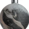 Intratuin kerstbal Taunton wit / grijs D 8 cm