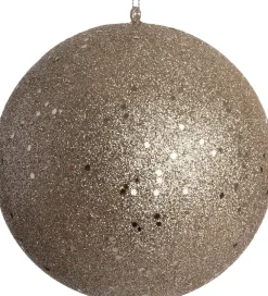 Intratuin kerstbal Thys beige D 20 H 20 cm
