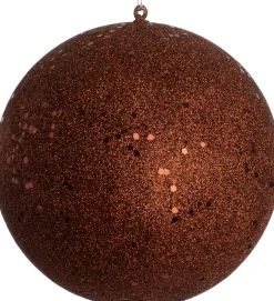 Intratuin kerstbal Thys bruin D 15 H 15 cm