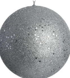 Intratuin kerstbal Thys zilver D 20 H 20 cm