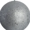 Intratuin kerstbal Thys zilver D 15 H 15 cm
