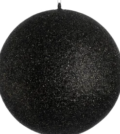 Intratuin kerstbal Thys zwart D 15 H 15 cm