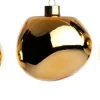 Intratuin kerstbal Trim goud glans D 10 cm 3 stuks