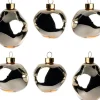 Intratuin kerstbal Trim licht goud glans D 6 cm 6 stuks