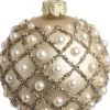 Intratuin kerstbal Troine goud D 8 cm
