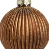 Intratuin kerstbal Tyn brons D 8 cm