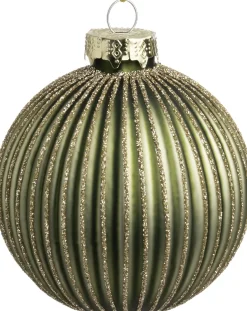 Intratuin kerstbal Tyn groen D 8 cm