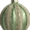 Intratuin kerstbal Wagna groen D 8 cm