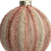 Intratuin kerstbal Wagna roze D 8 cm