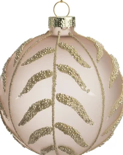 Intratuin kerstbal Walser roze D 8 cm