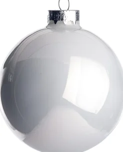 Intratuin kerstbal wit glans D 7 cm 8 stuks