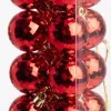 Intratuin kerstbal Zari rood D 4 cm 16 stuks