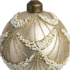 Intratuin kerstbal Zichem mat wit D 8 cm