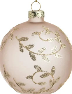 Intratuin kerstbal Zoblen roze D 8 cm