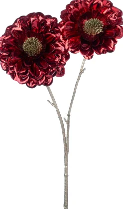 Intratuin kerstbloem Chrysant rood H 43 cm