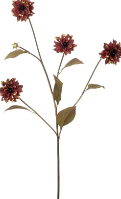 Intratuin kerstbloem dahlia bordeaux 66 cm