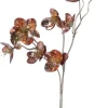 Intratuin kerstbloem Kerstroos roze, goud H 59 cm
