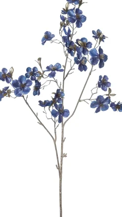 Intratuin kerstbloem Perzikbloesem blauw H 87 cm