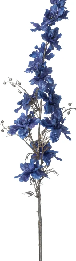 Intratuin kerstbloem Ridderspoor blauw H 97 cm
