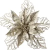 Intratuin kerstbloem zilver D 23 cm