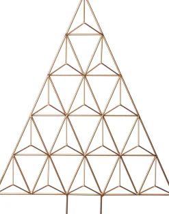 Intratuin kerstboom design goud 49 x 4 x 63 cm
