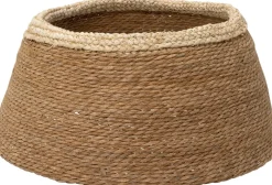 Intratuin kerstboommand Fleur bruin D 57 H 26 cm