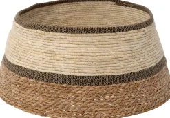Intratuin kerstboommand Fleur naturel / bruin D 57 H 26 cm