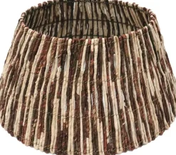 Intratuin kerstboommand Garcia bruin / naturel D 62 H 29 cm