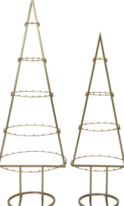 Intratuin kerstboom Nutima goud D 50 H 151 cm