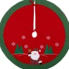 Intratuin kerstboomrok Asko rood / groen D 90 cm