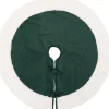 Intratuin kerstboomrok groen / wit D 90 cm