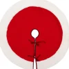 Intratuin kerstboomrok rood / wit D 110 cm