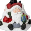 Intratuin kerstboomstandaard kerstman rood / wit 34 x 32,5 x 31 cm