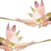 Intratuin kerstclip Avia kolibri roze 18 x 9 x 8 cm 2 stuks