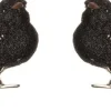 Intratuin kerstclip Avia vogel zwart 17 x 5 x 5,5 cm 2 stuks