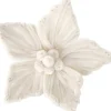Intratuin kerstclip bloem beige D 12 H 11 cm